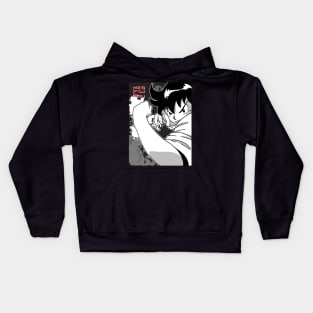 KUNG FU BOY Kids Hoodie